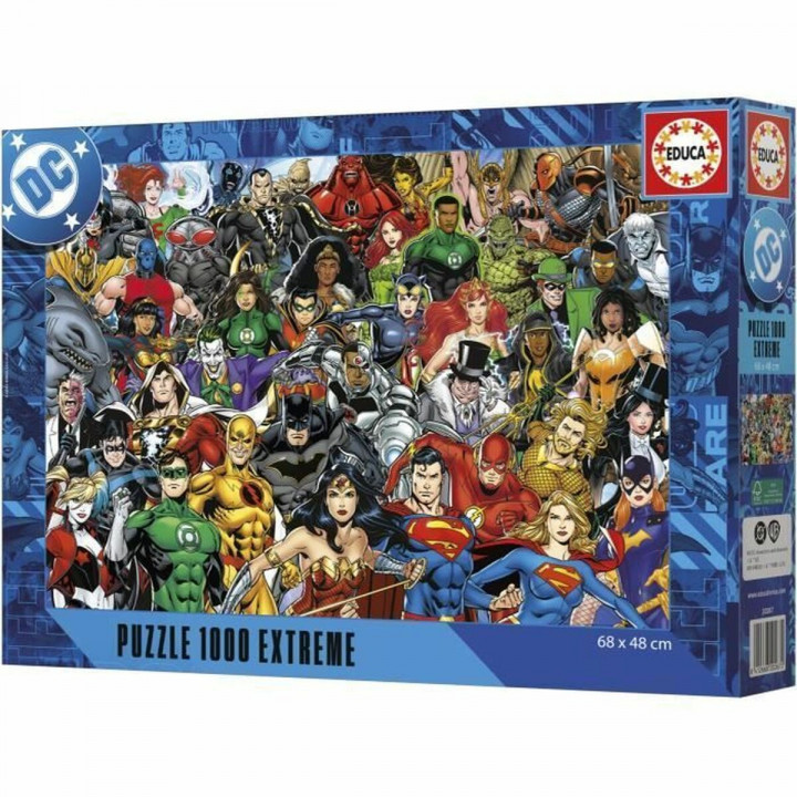 Puzzle Educa Liga de la Justicia DC Comics 1000 Piezas