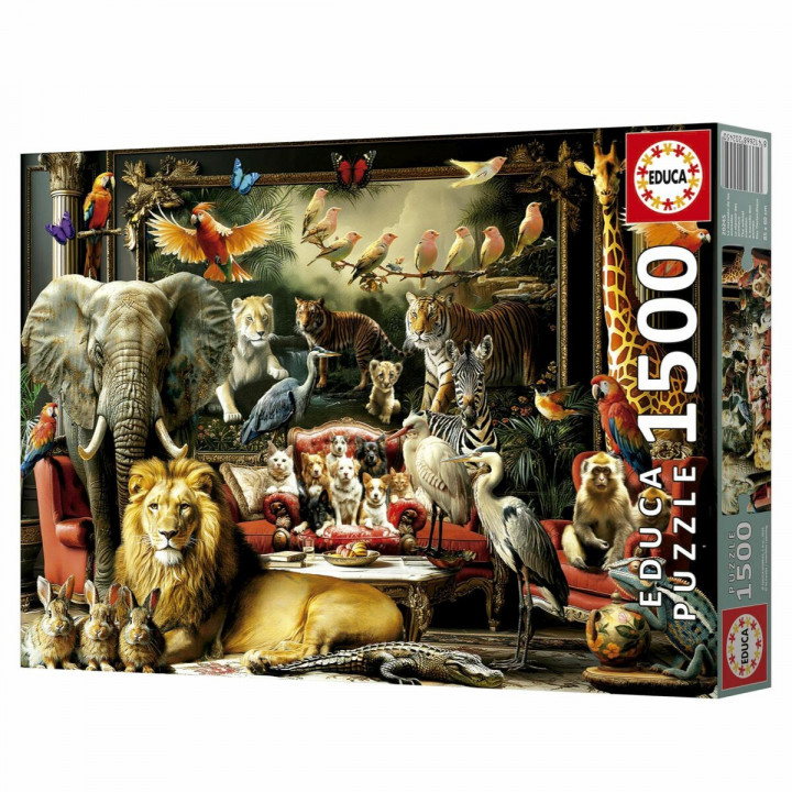 Puzzle Educa La Mansión de los Animales 1500 Stücke