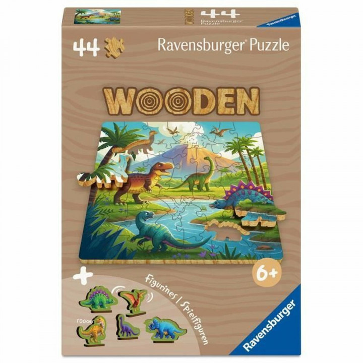 Puzzel Ravensburger Wooden 44 Onderdelen
