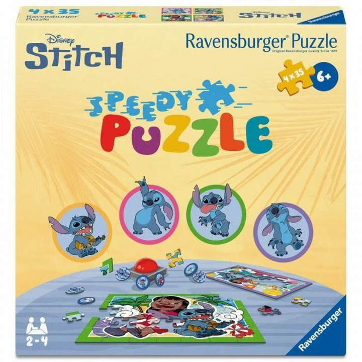 Puzzle Ravensburger Stitch 35 Piezas 140 Piezas