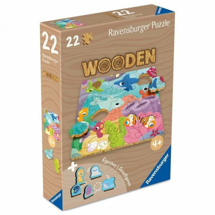 Puzzle Ravensburger Wooden 22 Pezzi