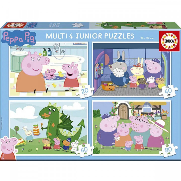 Puzzel Educa Peppa Pig