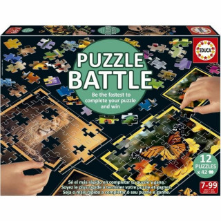Puzzel Educa Battle Jr Natura 42 Onderdelen (12 Stuks)