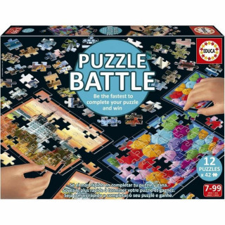 Puzzle Educa Battle Travel 42 Piezas (12 Unidades)
