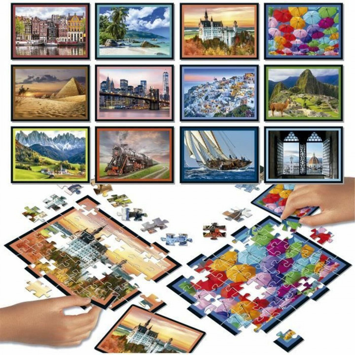 Puzzle Educa Battle Travel 42 Pièces (12 Unités)