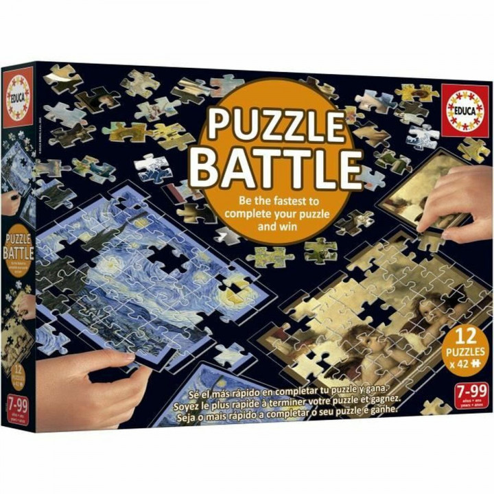 Puzzle Educa Battle Art 42 Piezas (12 Unidades)