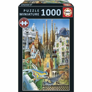 Puzzel Educa Gaudí, Collage Miniatura 1000 Onderdelen