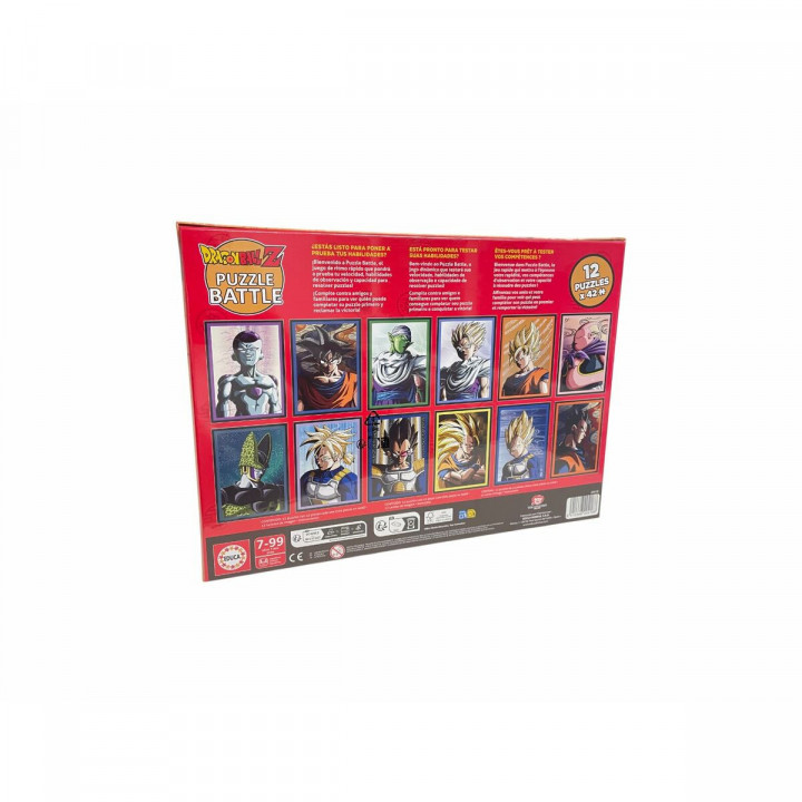 Puzzle Educa Batalla Dragon Ball Z (12 Units)