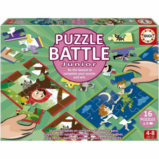 Puzzle Educa Battle Jr Contes 16 Stücke