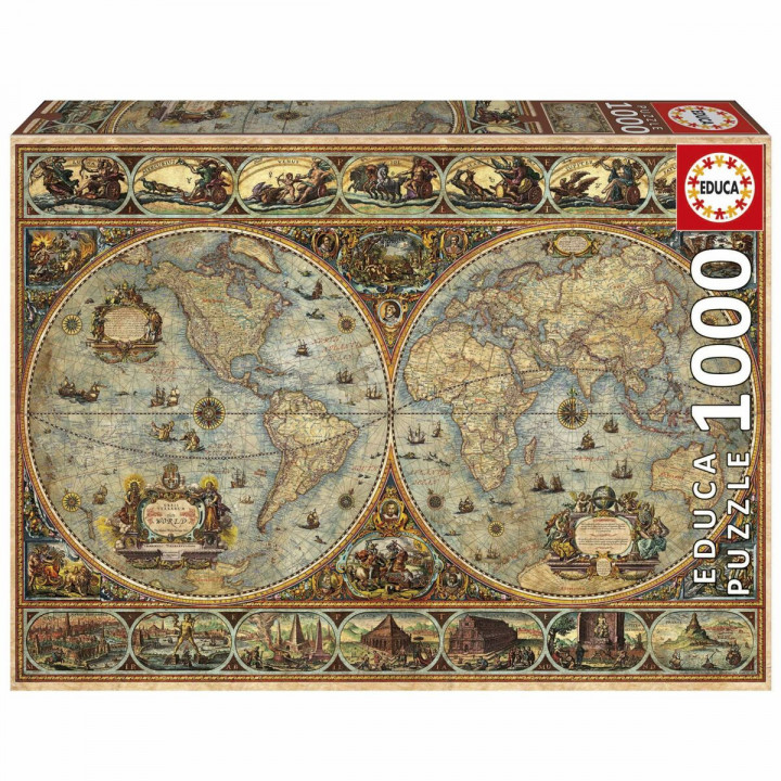 Puzzle Educa Orbis Terrarum 1000 Stücke