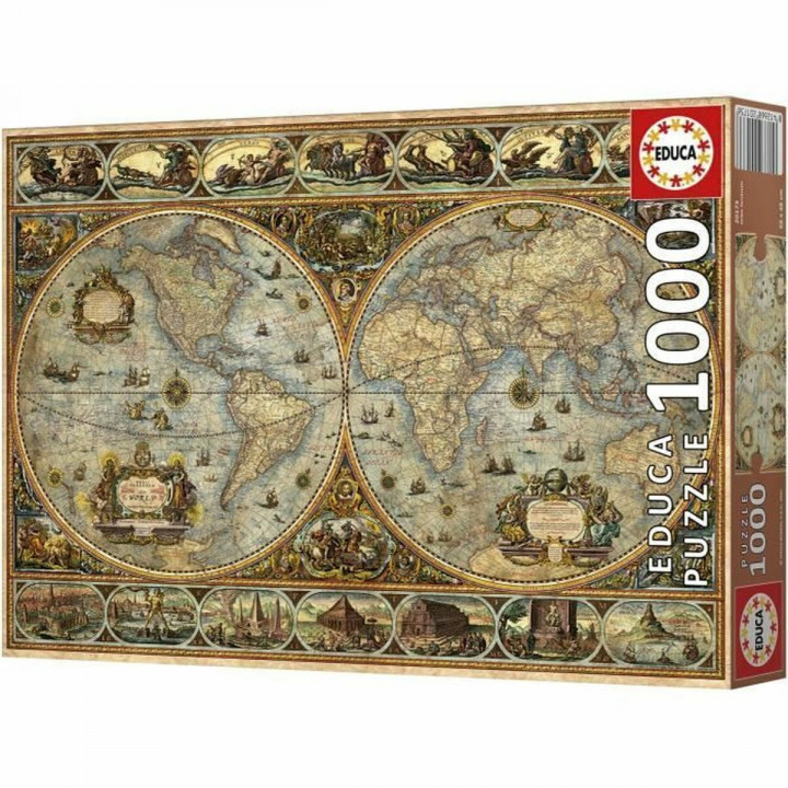 Puzzle Educa Orbis Terrarum 1000 Pezzi
