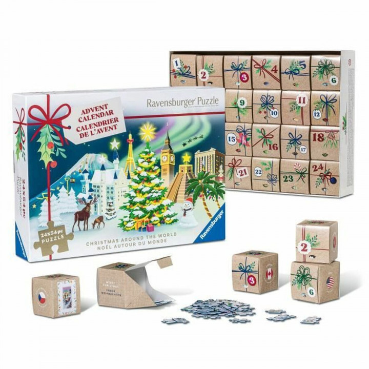 Puzzle Ravensburger Advent Calendar 54 Pezzi