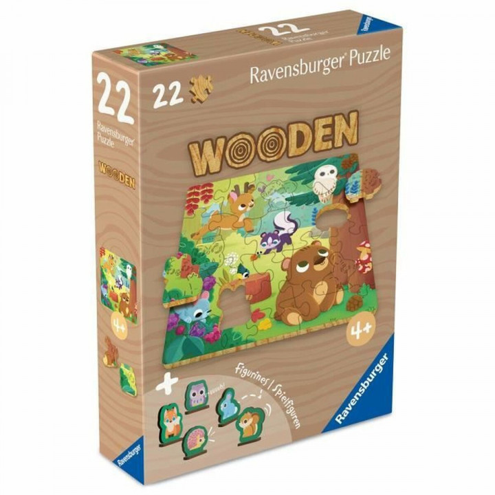 Puzzle Ravensburger Wooden 22 Pezzi