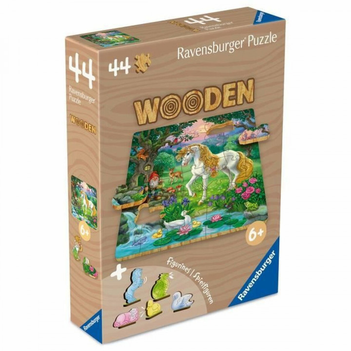 Puzzle Ravensburger Wooden 44 Pezzi