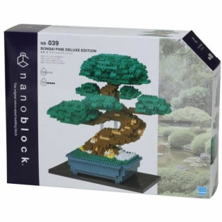 Construction set Nanoblock Bonsai Pine Deluxe Edition NB-039