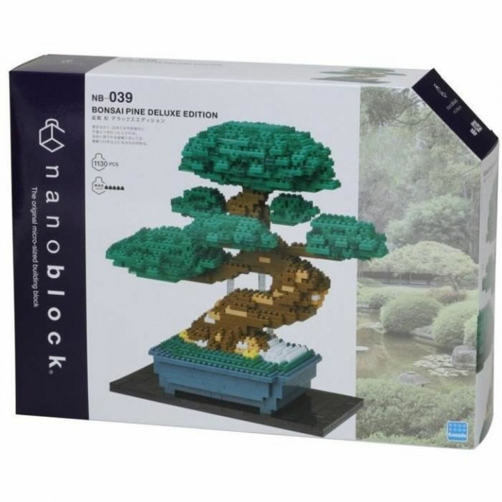 Set de construction Nanoblock Bonsai Pine Deluxe Edition NB-039