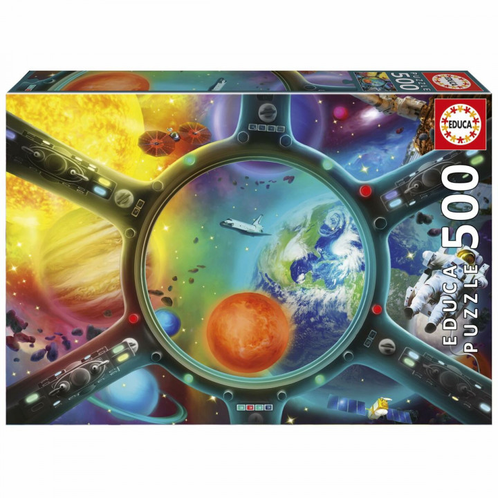 Puzzel Educa Paseo Espacial 500 Onderdelen