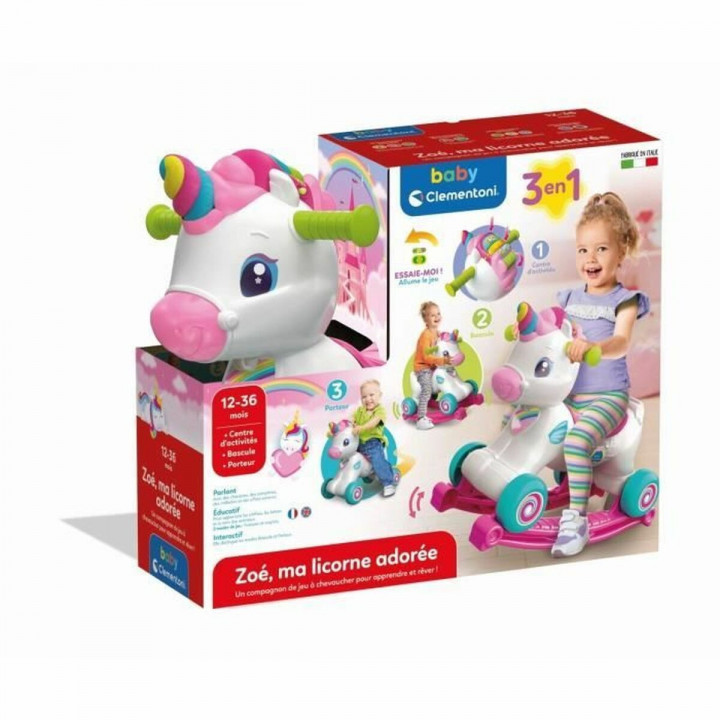 Ride-on toy Clementoni Zoé Unicorn