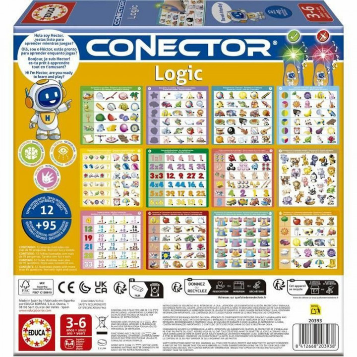 Gioco Educativo Educa Conector Logic