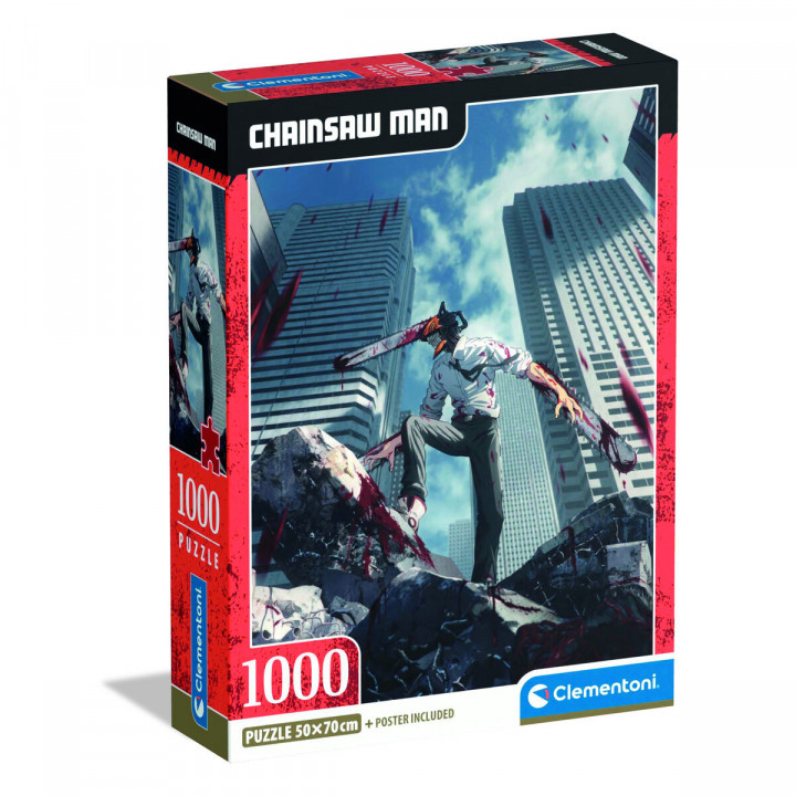 Puzzel Clementoni Chainsaw Man 1000 Onderdelen