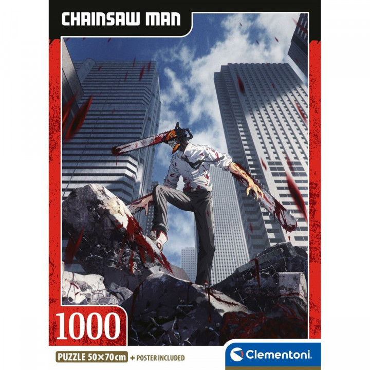 Puzzle Clementoni Chainsaw Man 1000 Pieces