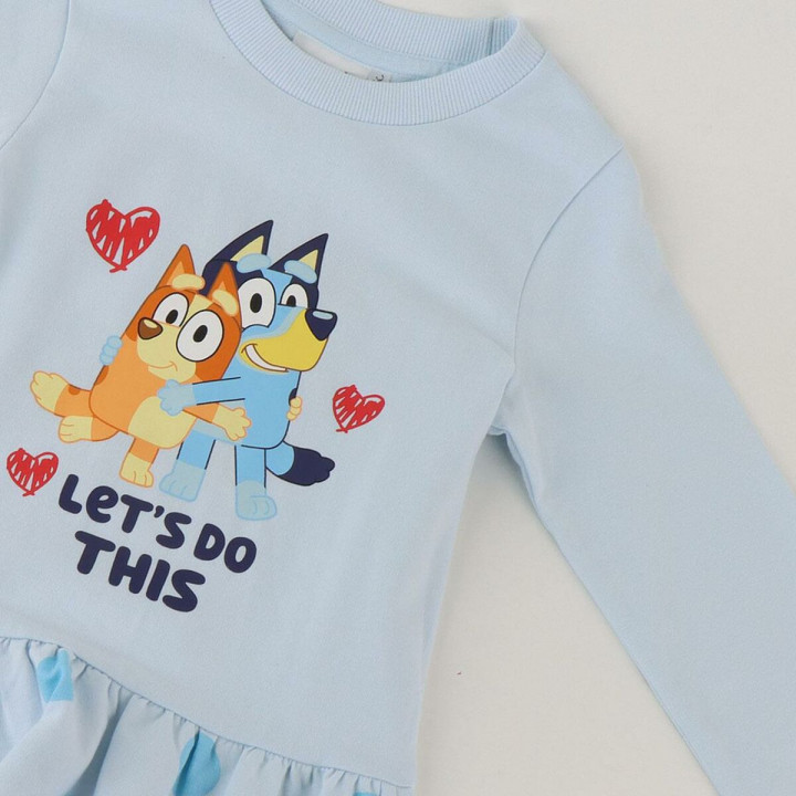 Kleid Bluey Hellblau