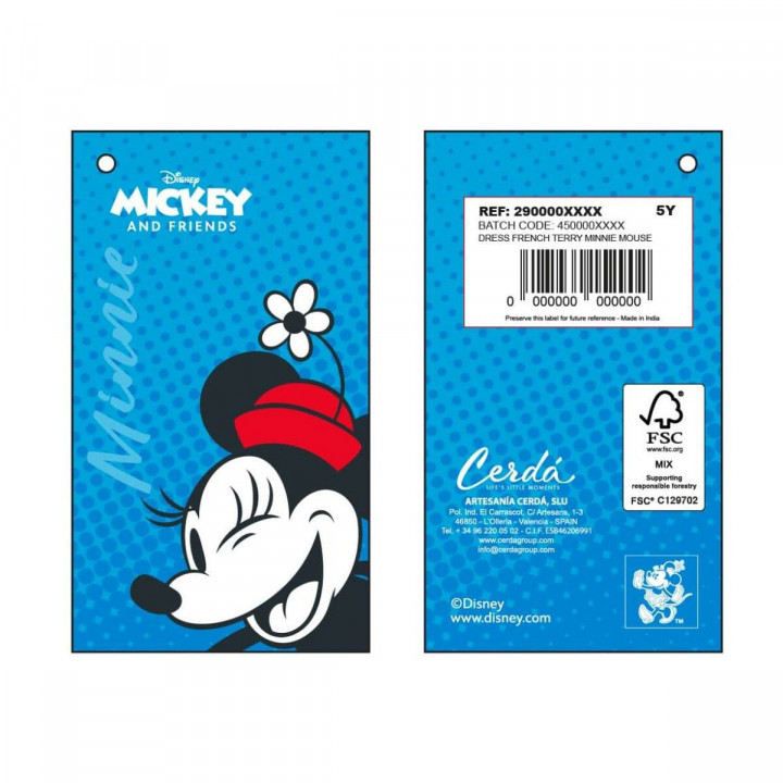 Robe Minnie Mouse Rose