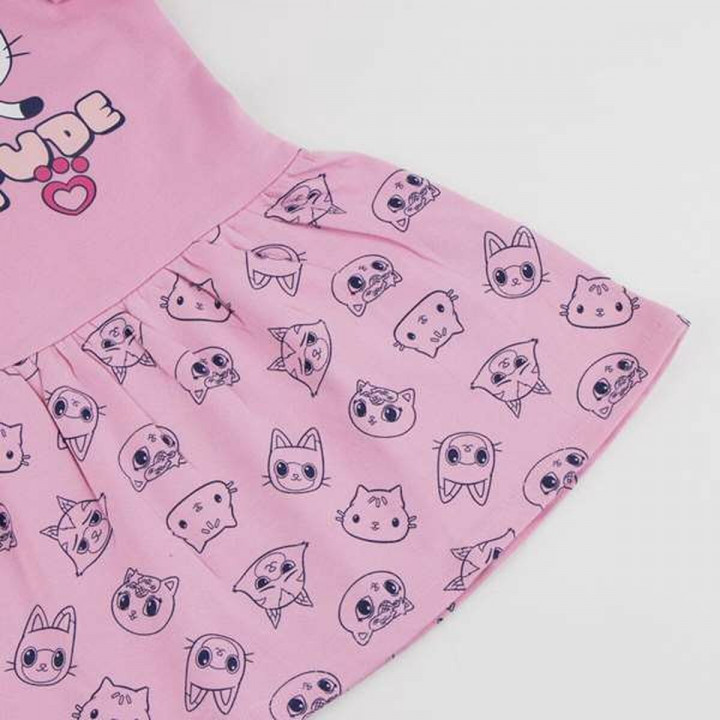 Kleid Gabby's Dollhouse Rosa