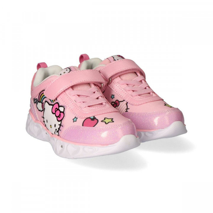 Scarpe Sportive con LED Hello Kitty Rosa