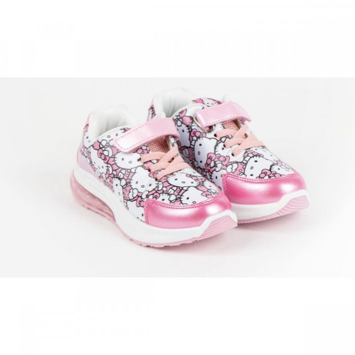 Turnschuhe mit LED Hello Kitty Rosa