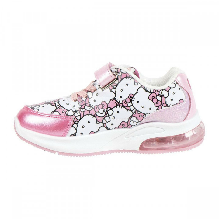 Turnschuhe mit LED Hello Kitty Rosa