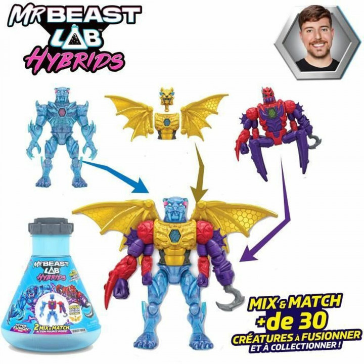 Actiefiguren MrBeast Lab