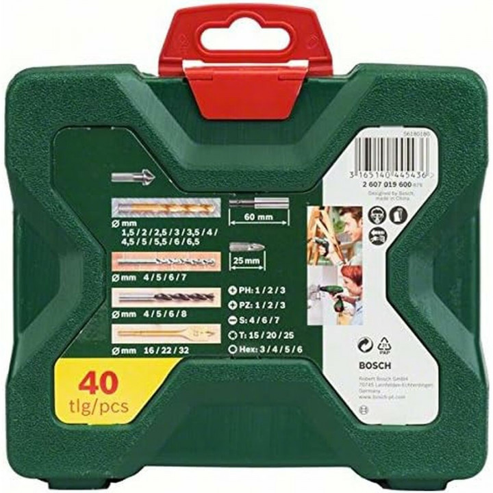 Set de brocas BOSCH Metal