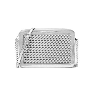 Umhängetasche Michael Kors 35T5STTC3K-SILVER Grau 23 x 15 x 6 cm