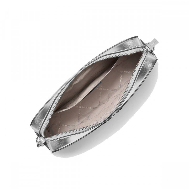 Shoulder Bag Michael Kors 35T5STTC3K-SILVER Grey 23 x 15 x 6 cm