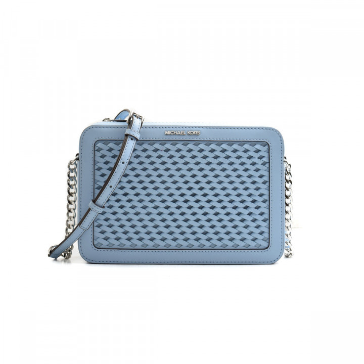 Sac à Bandoulière Michael Kors 35T5STTC3Y-LT-SKY Bleu 24 x 16 x 5 cm