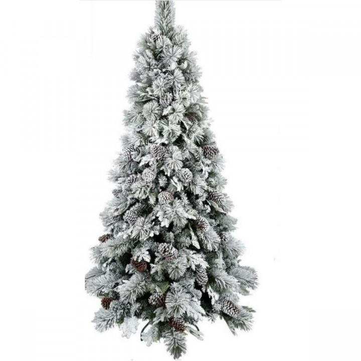 Christmas Tree Home ESPRIT White PVC Aluminium Snowfall 94 X 94 X 150 CM