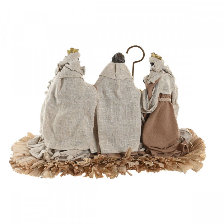 Presepe di Natale Home ESPRIT Marrone Beige Resina 40 X 24 X 23,5 CM