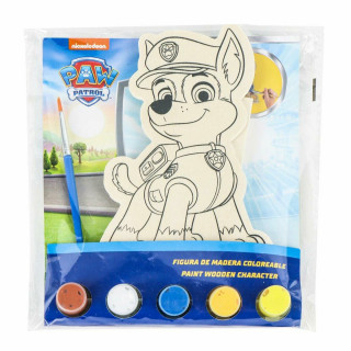 Bastelset The Paw Patrol Holz 14 x 18 x 5 cm