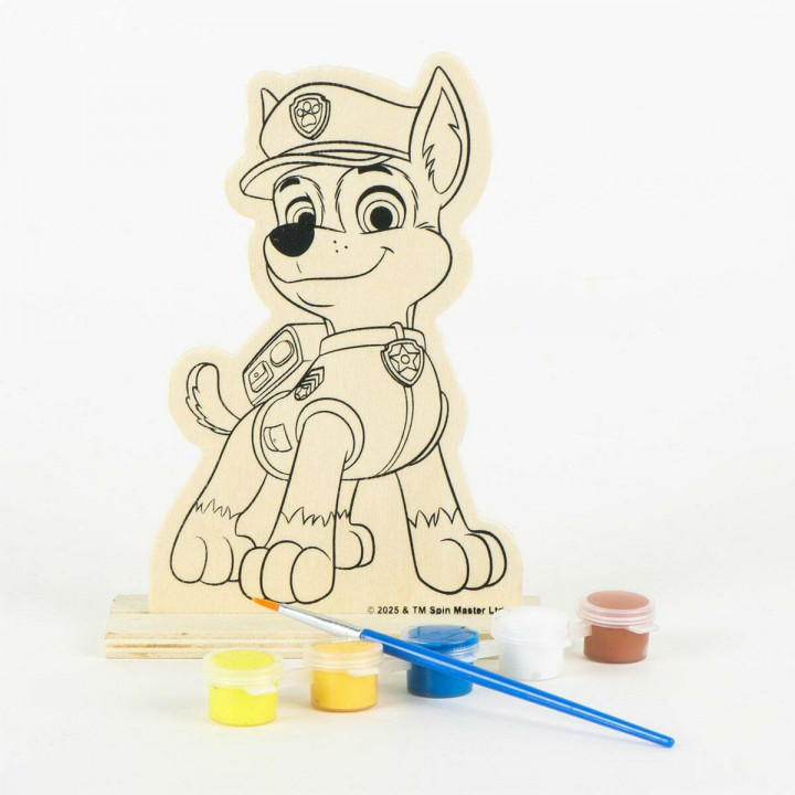 Knutselset The Paw Patrol Hout 14 x 18 x 5 cm