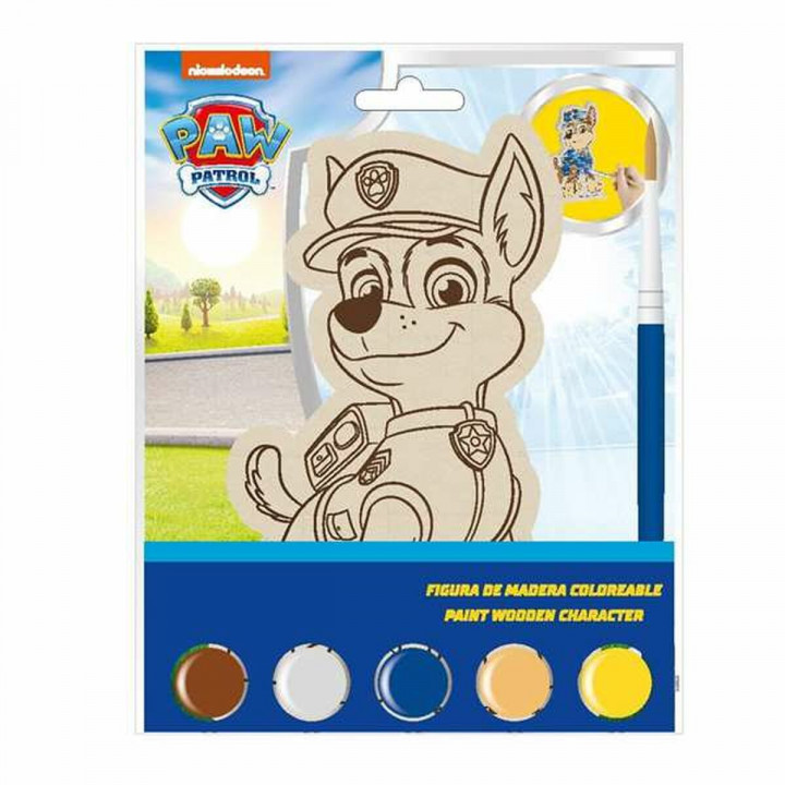 Set Attività Manuali The Paw Patrol Legno 14 x 18 x 5 cm