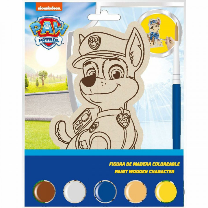 Set Attività Manuali The Paw Patrol Legno 14 x 18 x 5 cm