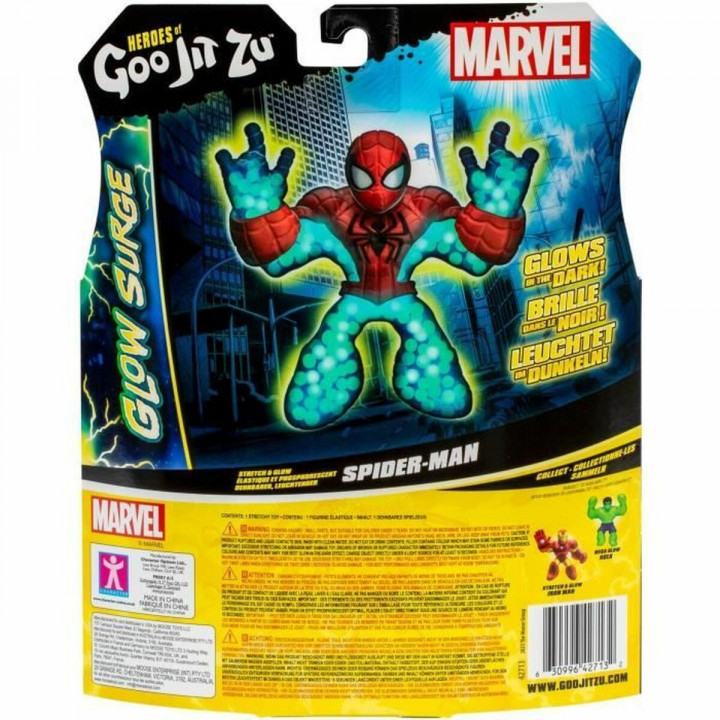 Figura de Acción Spiderman Glow Surge