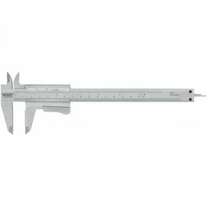 Vernier caliper VOGEL Stainless steel 200 mm