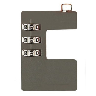 Combination padlock GT Line EXPLORER Metal 3 digits