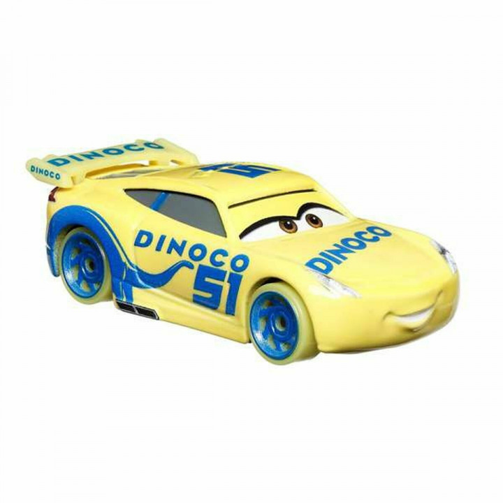 Auto Mattel Night Racing  Geel