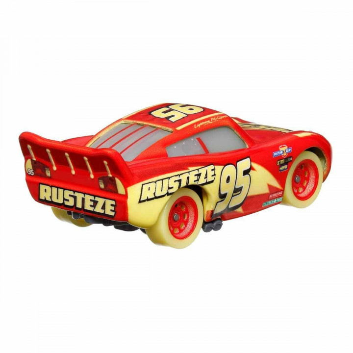 Auto Mattel Night Racing  Geel