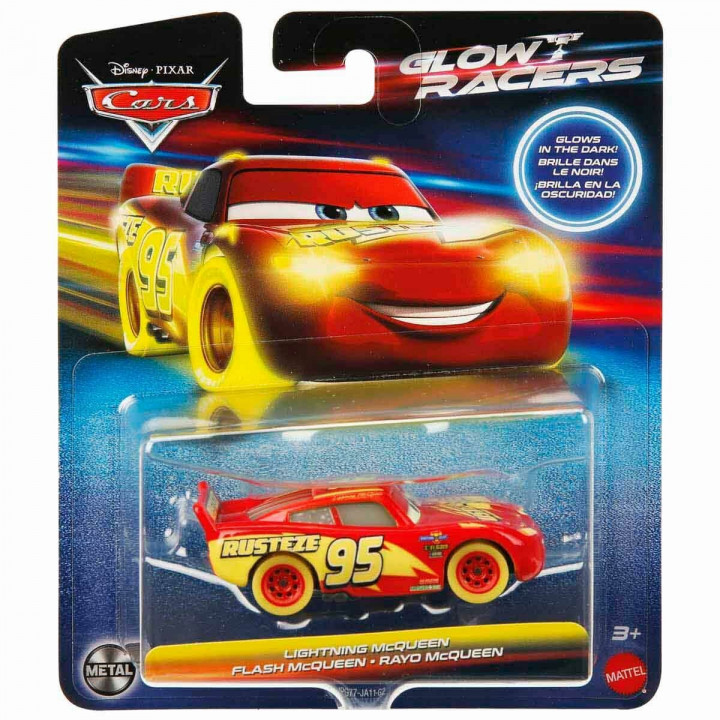 Voiture Mattel Night Racing  Jaune