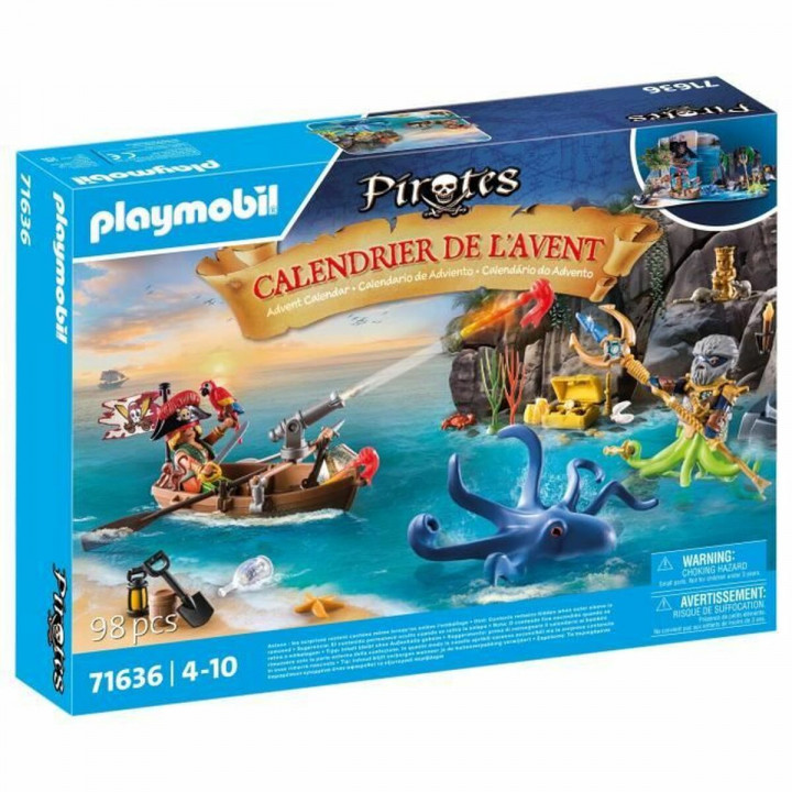 Adventskalender Playmobil 71636 Pirate Advent Calendar Kunststoff