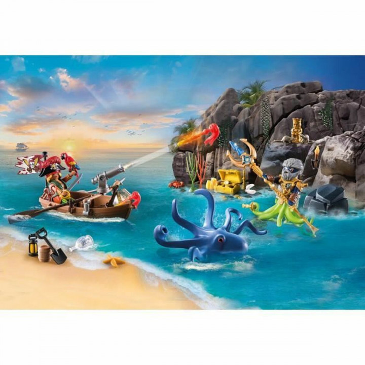 Adventkalender Playmobil 71636 Pirate Advent Calendar Plastic